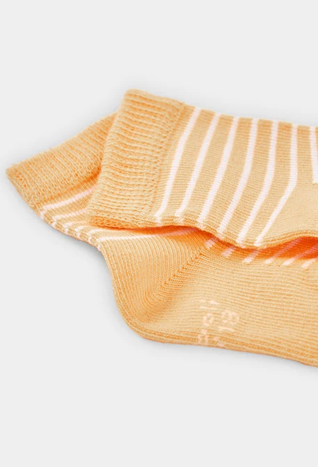 Pack Babysocken aus gelber Baumwolle