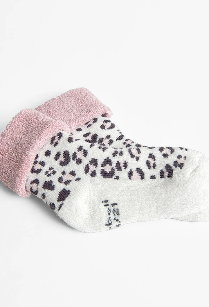 Pack calcetines de bebé rosa claro-BCI