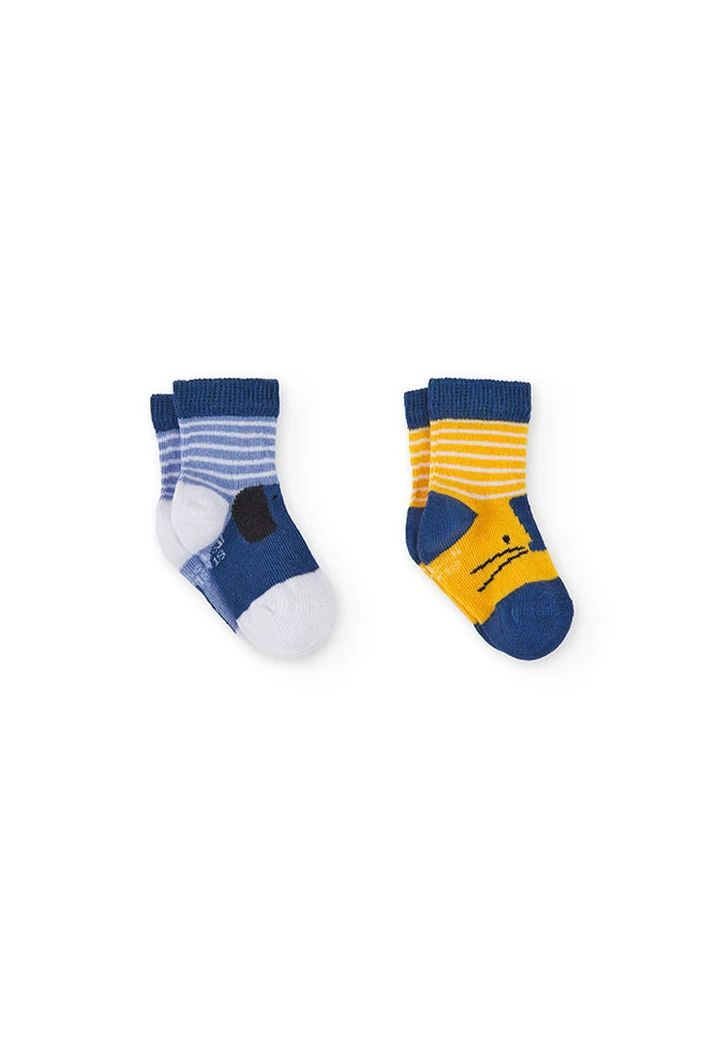 Pack chaussettes bébé jaune