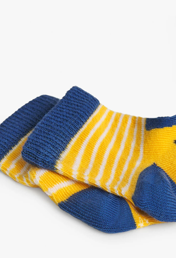 Pack chaussettes bébé jaune