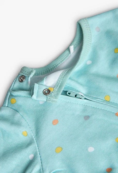 Vestito Neonato Femmina Estate - Body Manica Corta E Pantaloncini Farfalla Con Fascia - Foto 3