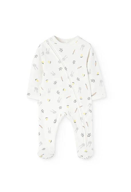 Play suit knit printed for baby -BCI