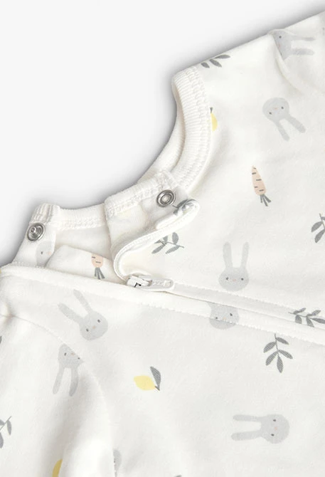 Play suit knit printed for baby -BCI