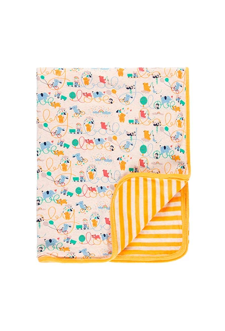 Couverture en velours pour bébé - organique