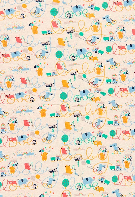 Couverture en velours pour bébé - organique