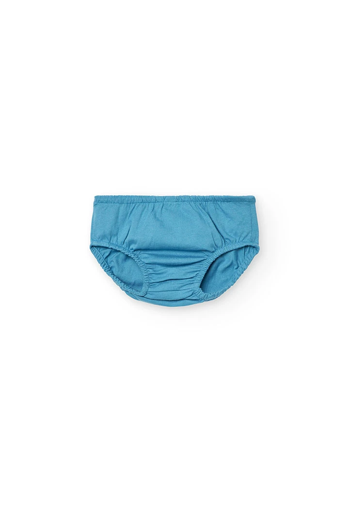 Abito in maglia per neonata in rosso con volant