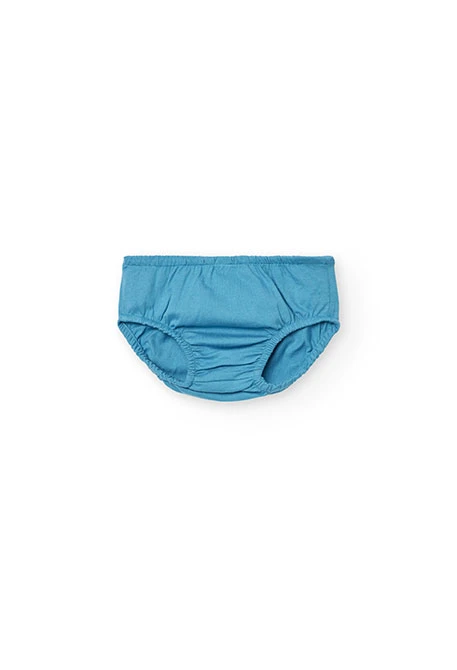 Abito in maglia per neonata in rosso con volant
