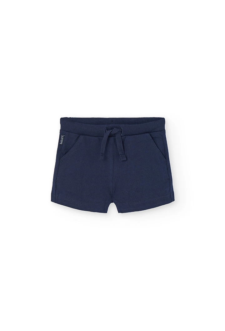 Set di maglietta e pantaloncini in maglia per neonata in colore rosso.