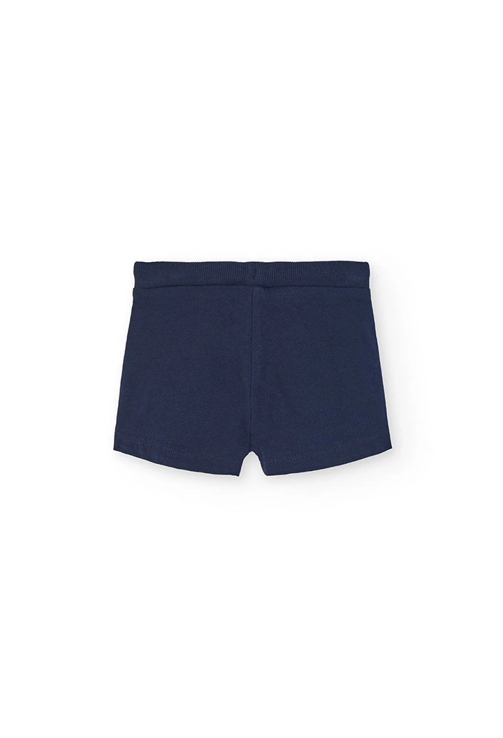 Set di maglietta e pantaloncini in maglia per neonata in colore rosso.