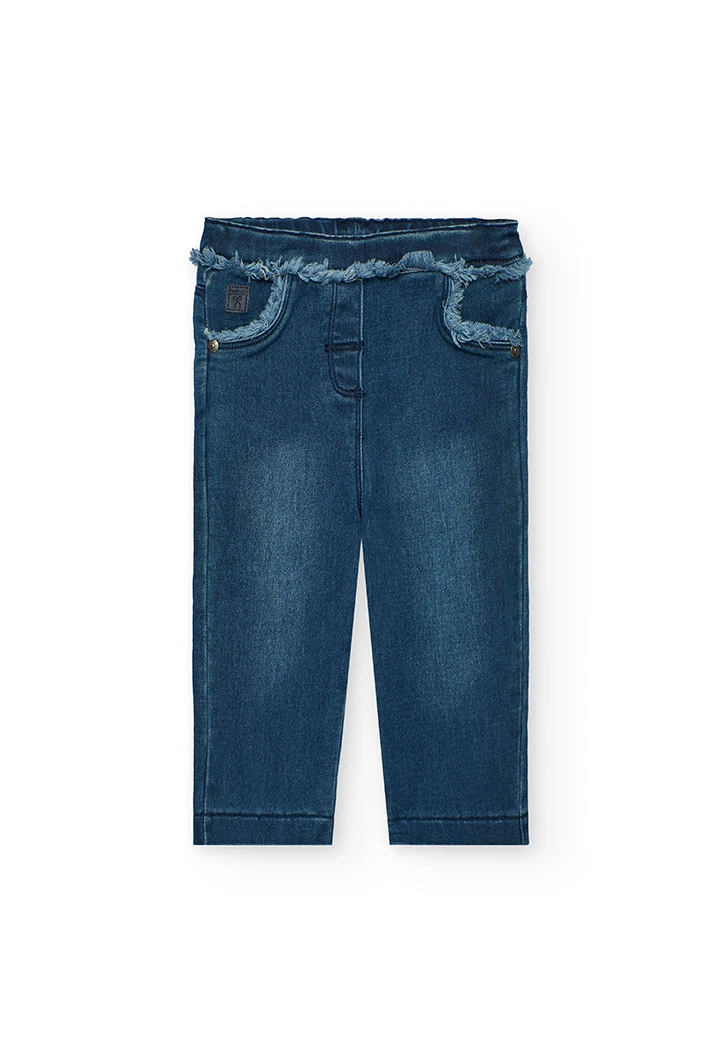Denimhose Mädchen in Blau