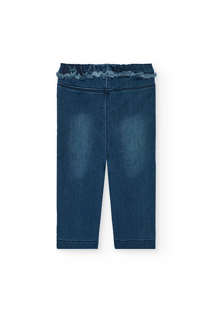 Denimhose Mädchen in Blau