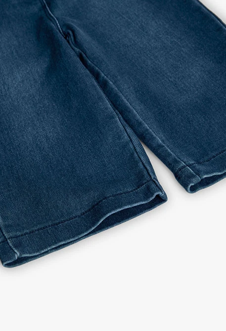 Calças de ganga azul para menina