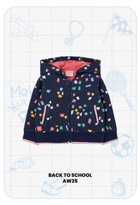 Jaqueta nena pelfa estampat