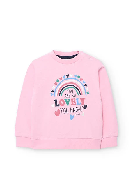 Conjunto menina rosa