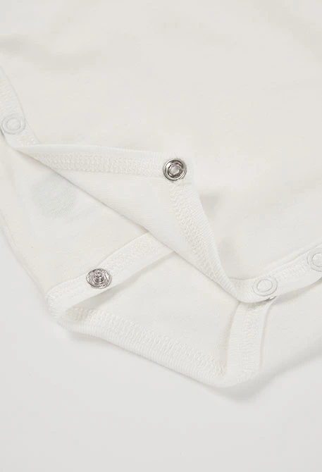 Pack punto bebé blanco estampado arcoíris y animales