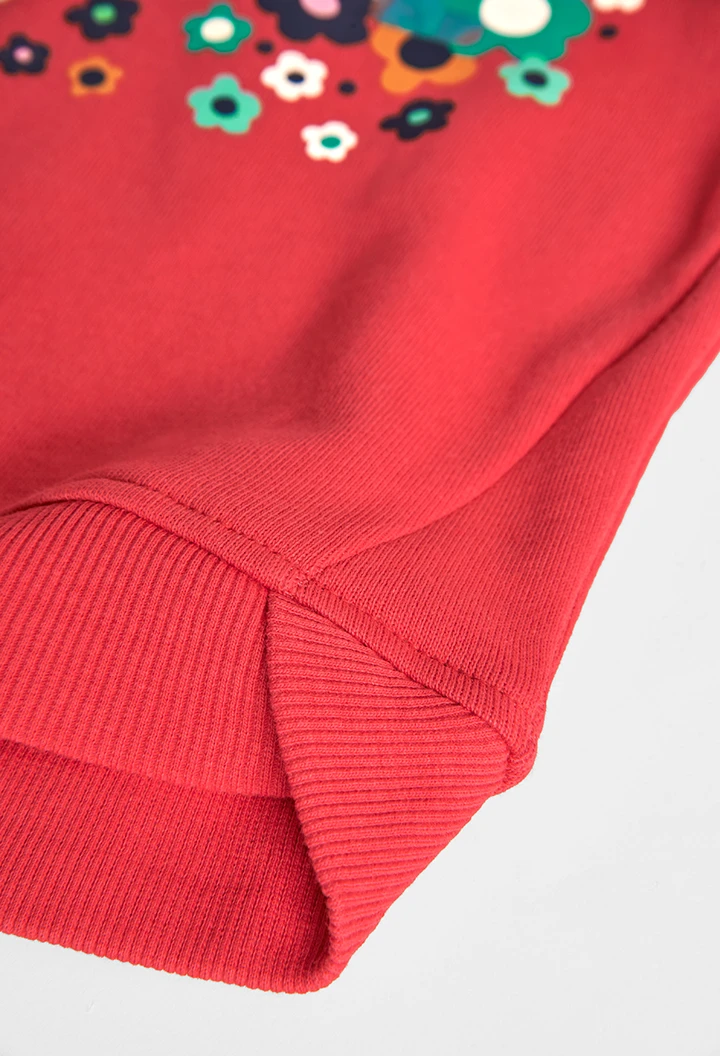 Sweat en molleton pour bébé fille -BCI