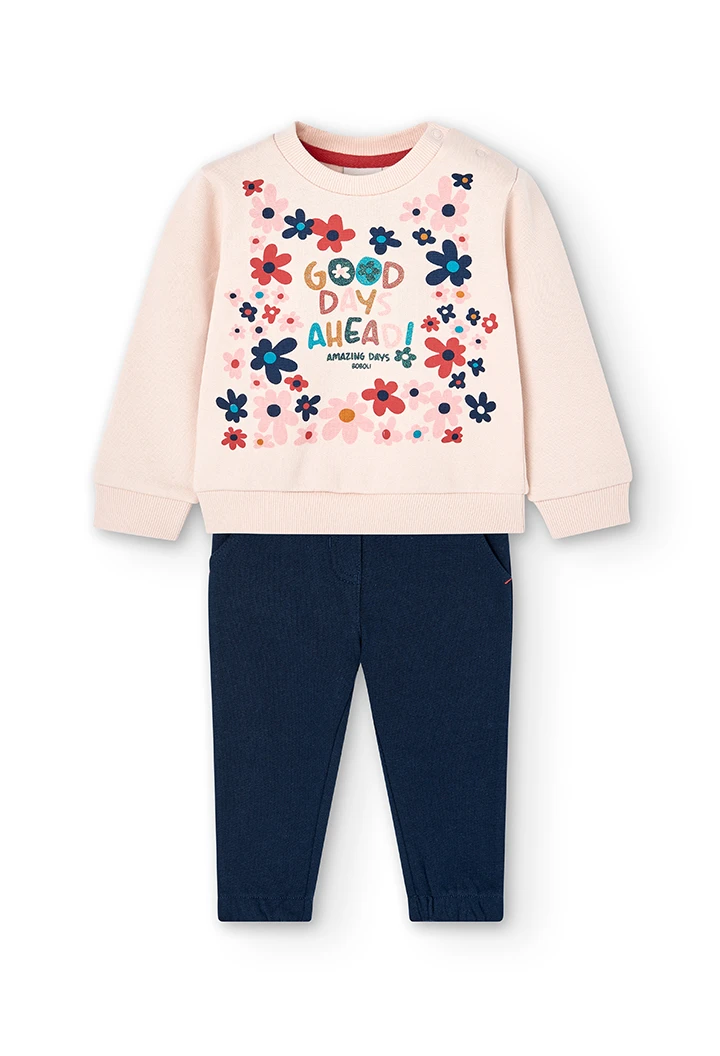 Pack knit for baby girl -BCI