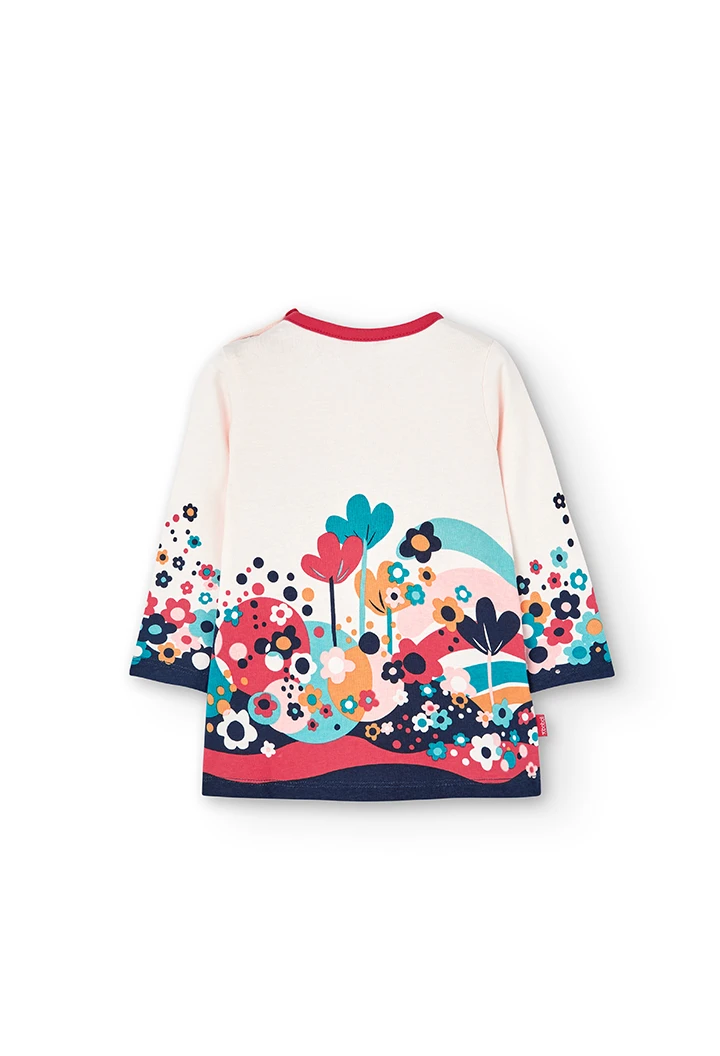 Vestido malha para o bebé menina -BCI