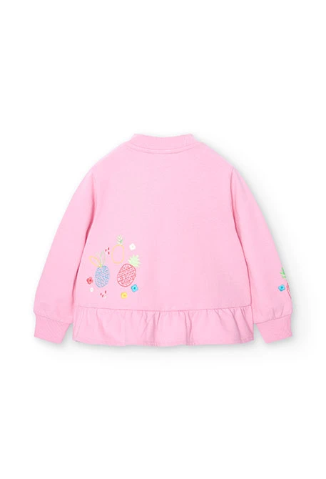 Fleece-Jacke für Baby-Mädchen, in Farbe Rosa