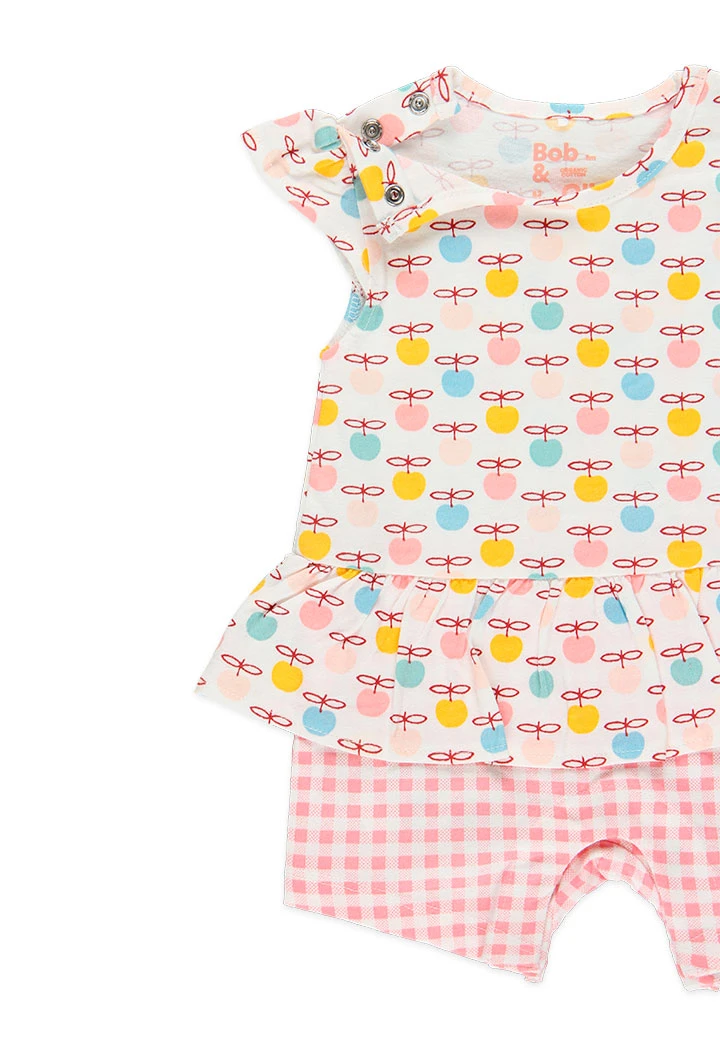 Knit play suit for baby - organic