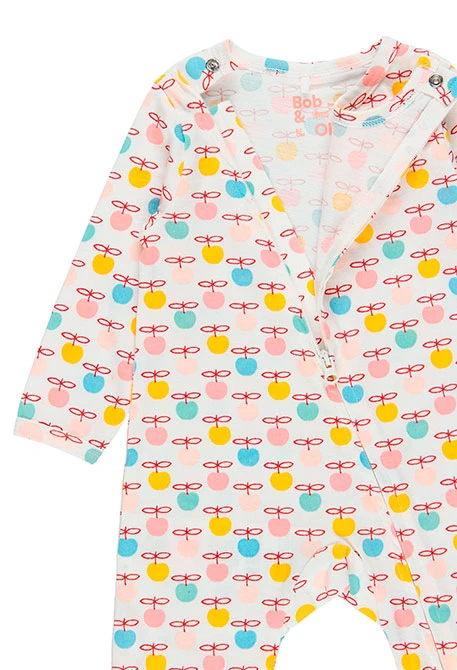 Grenouillère en tricot pour bébé - organique