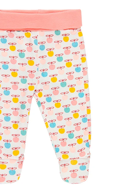 Pack en tricot pour bébé fille - organique