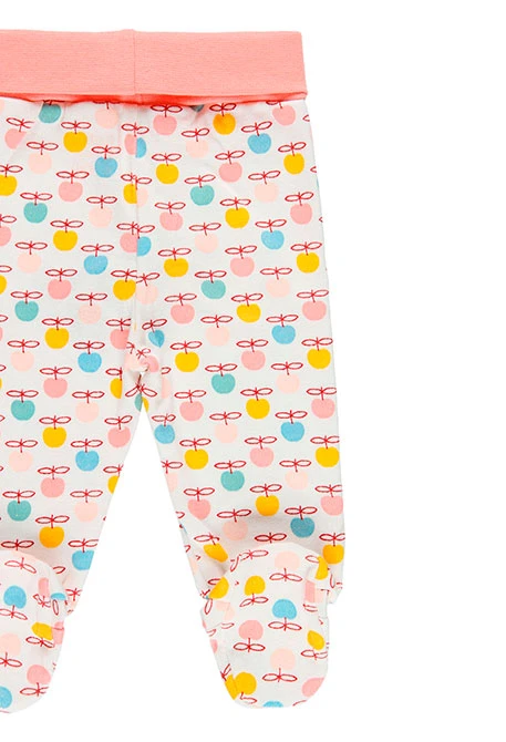 Pack en tricot pour bébé fille - organique