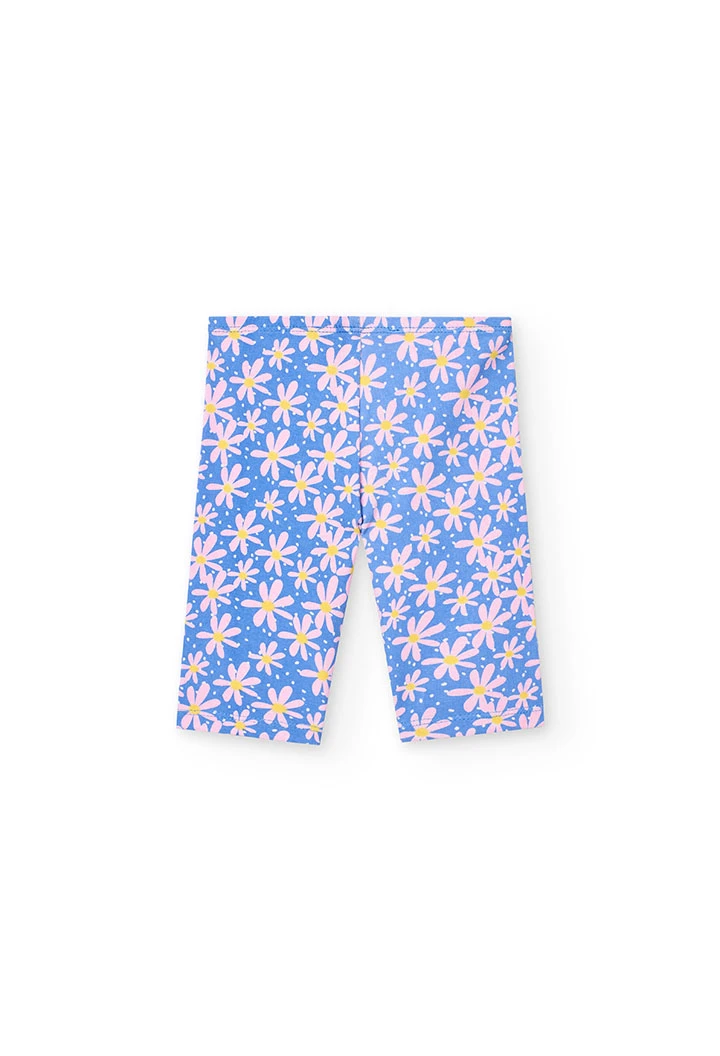 Set di maglietta e pantaloni in maglia per neonata in colore bianco