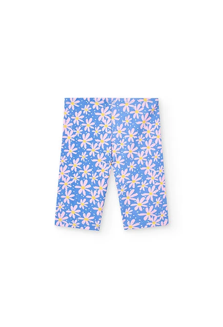 Conjunto de camiseta y pantalones de punto para bebé niña en color blanco