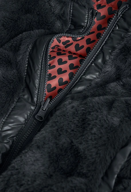 Parka nena reversible teixit tècnic cors