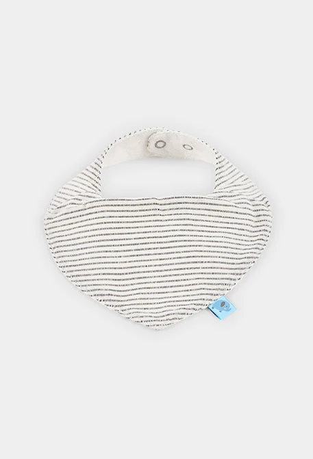 Pack de 2 babetes de bebé de algodão estampado