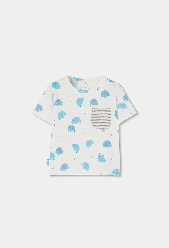 Conjunto bebé camiseta algodón estampado