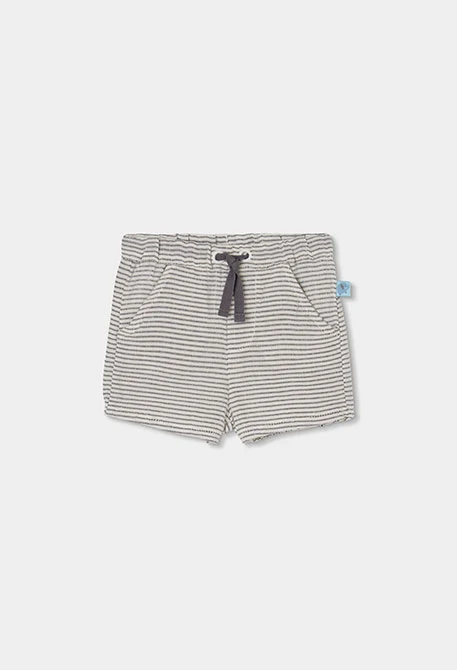 Conjunto bebé camiseta de algodão estampada.