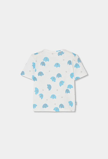 Conjunto bebé camiseta algodón estampado