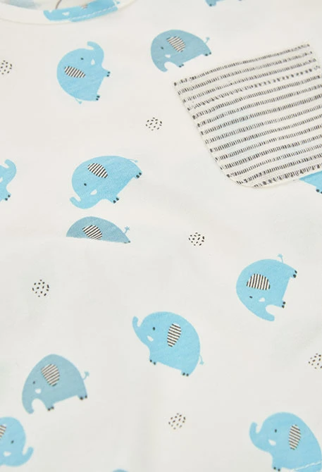 Conjunto bebé camiseta algodón estampado