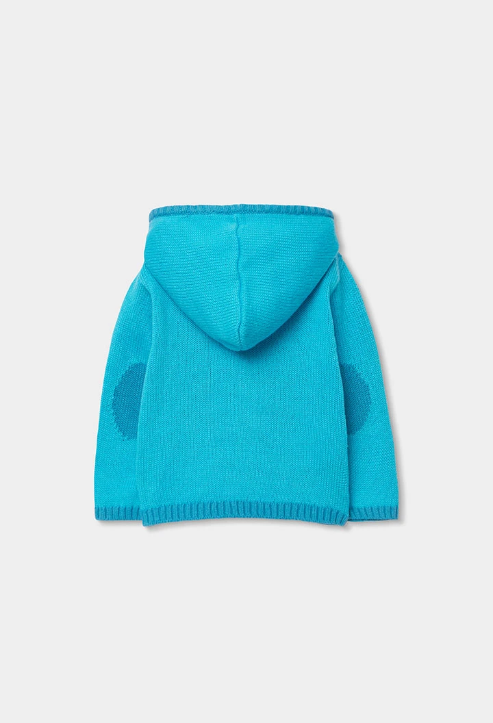 Chaqueta de bebé azul