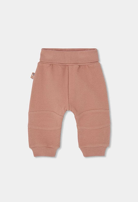 Ensemble maille bébé garçon écru imprimé hiboux