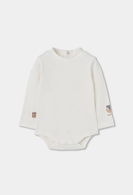 Conjunto punto bebé niño cuadros rosa bordado búhos