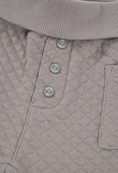Blaues Strick-Set für Baby-Jungen mit Eulen-Print