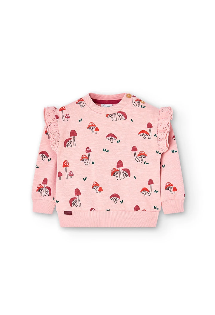 Sweat-Shirt plüsch flame für baby -BCI