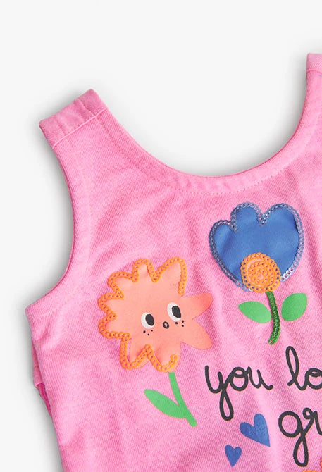 Strick-Shirt, für Baby-Mädchen, in Farbe Rosa