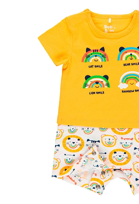 Grenouillère en tricot pour bébé - organique