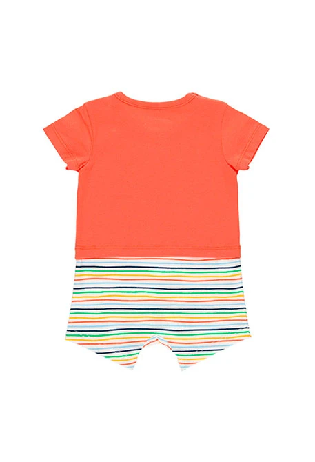 Grenouillère en tricot pour bébé - organique