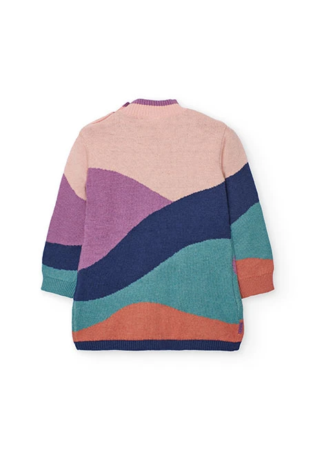 Vestit de flors en rosa