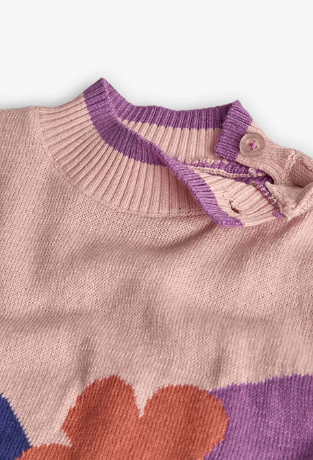 Robe fleurs en rose