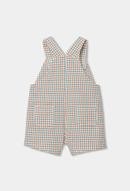 Conjunto para bebé algodão xadrez