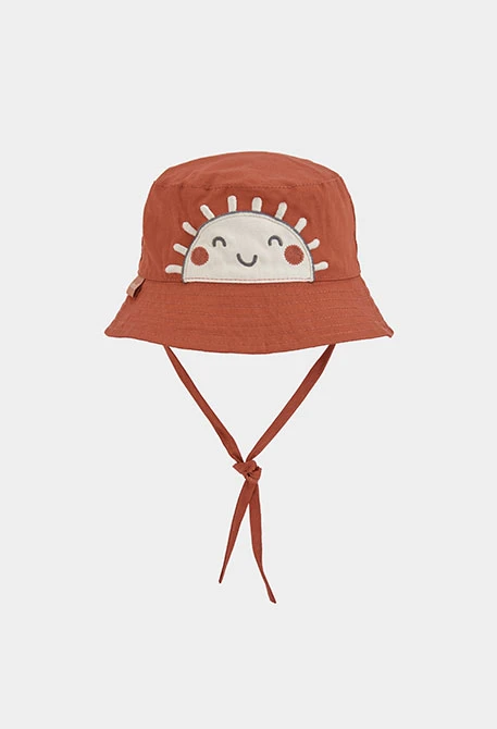 Cappello bebè marrone