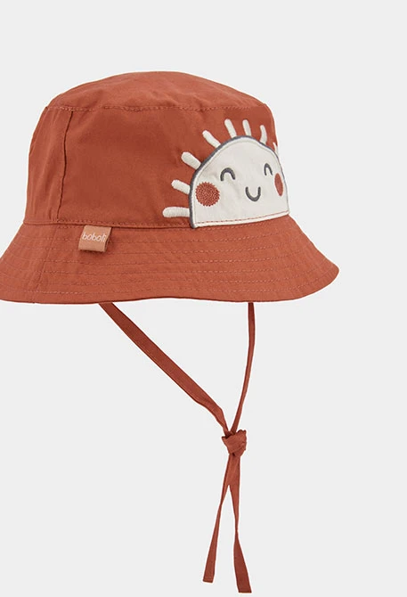 Brown baby hat