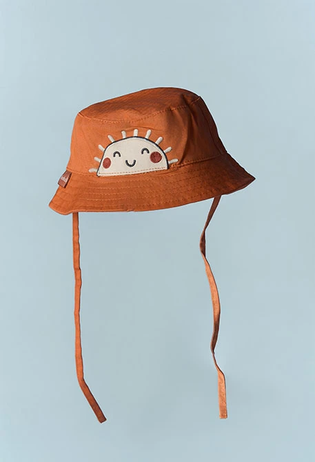 Cappello bebè marrone