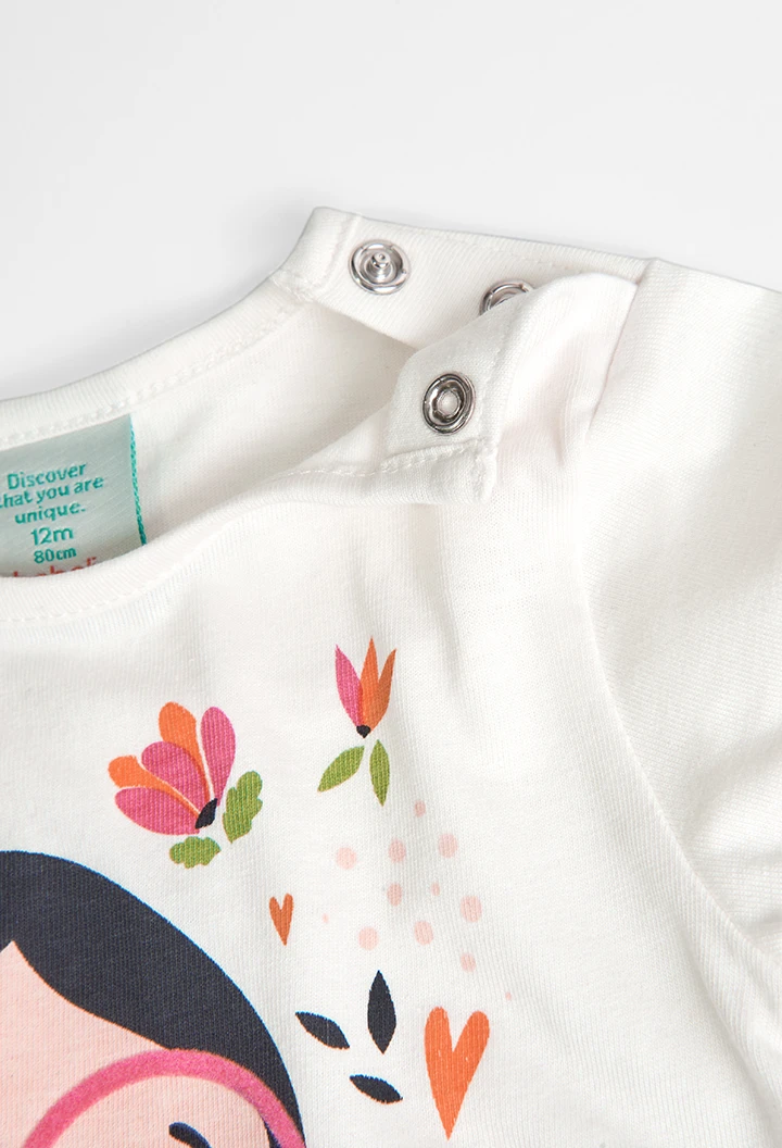 T-Shirt gestrickt für baby mädchen -BCI
